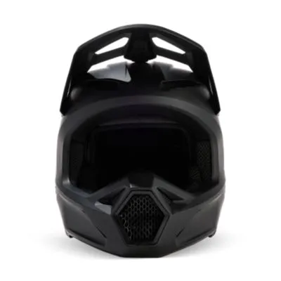 Casco V1 Matte Black Juvenil