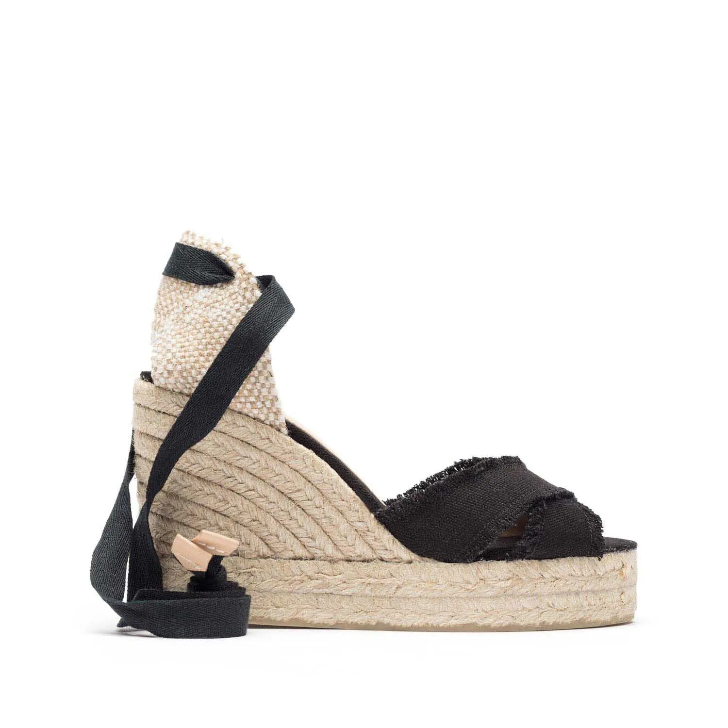 CASTAÑER ALPARGATA Bluma Alpargata cuña desflecada lurex BLUMA/8/SS18046