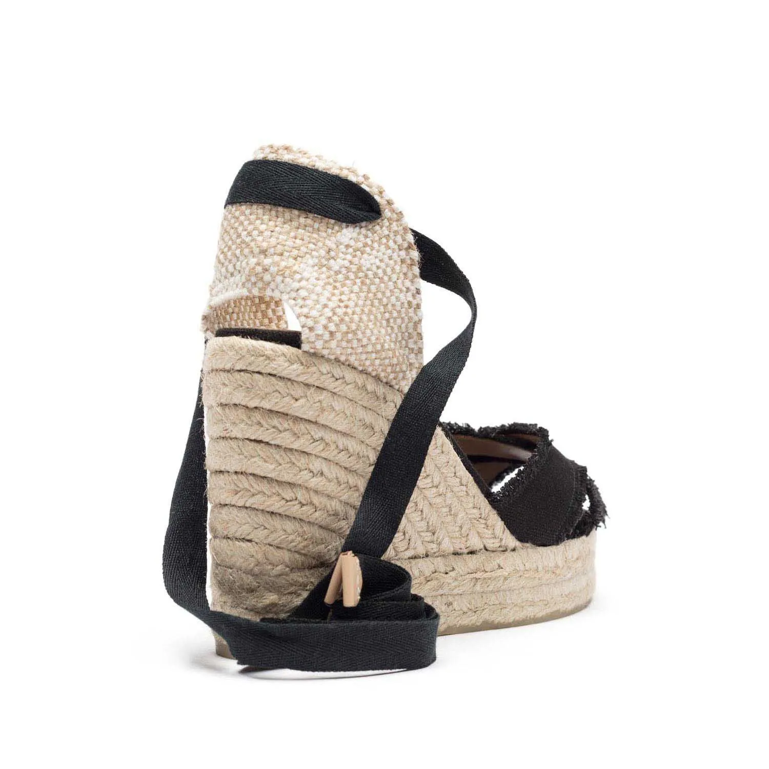 CASTAÑER ALPARGATA Bluma Alpargata cuña desflecada lurex BLUMA/8/SS18046