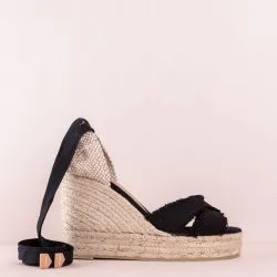 CASTAÑER ALPARGATA Bluma Alpargata cuña desflecada lurex BLUMA/8/SS18046