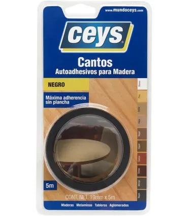 Chapa autoad melam negro rollo CEYS 5m 850102