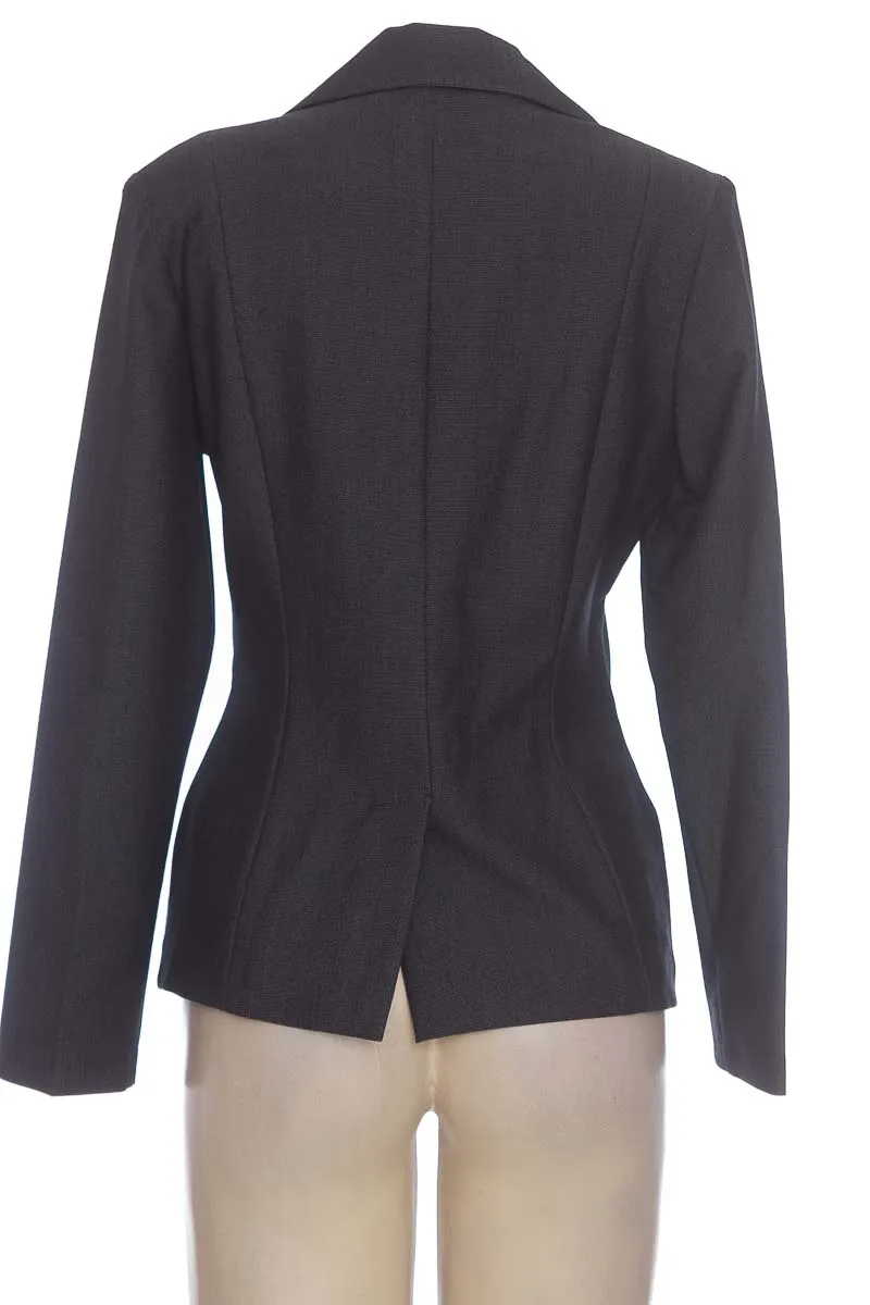 CHAQUETA / ABRIGO COLOR NEGRO  BESO DE COCO