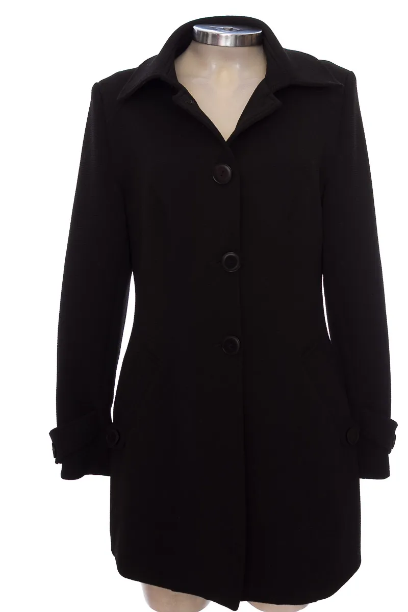 CHAQUETA / ABRIGO COLOR NEGRO  DOBLE A
