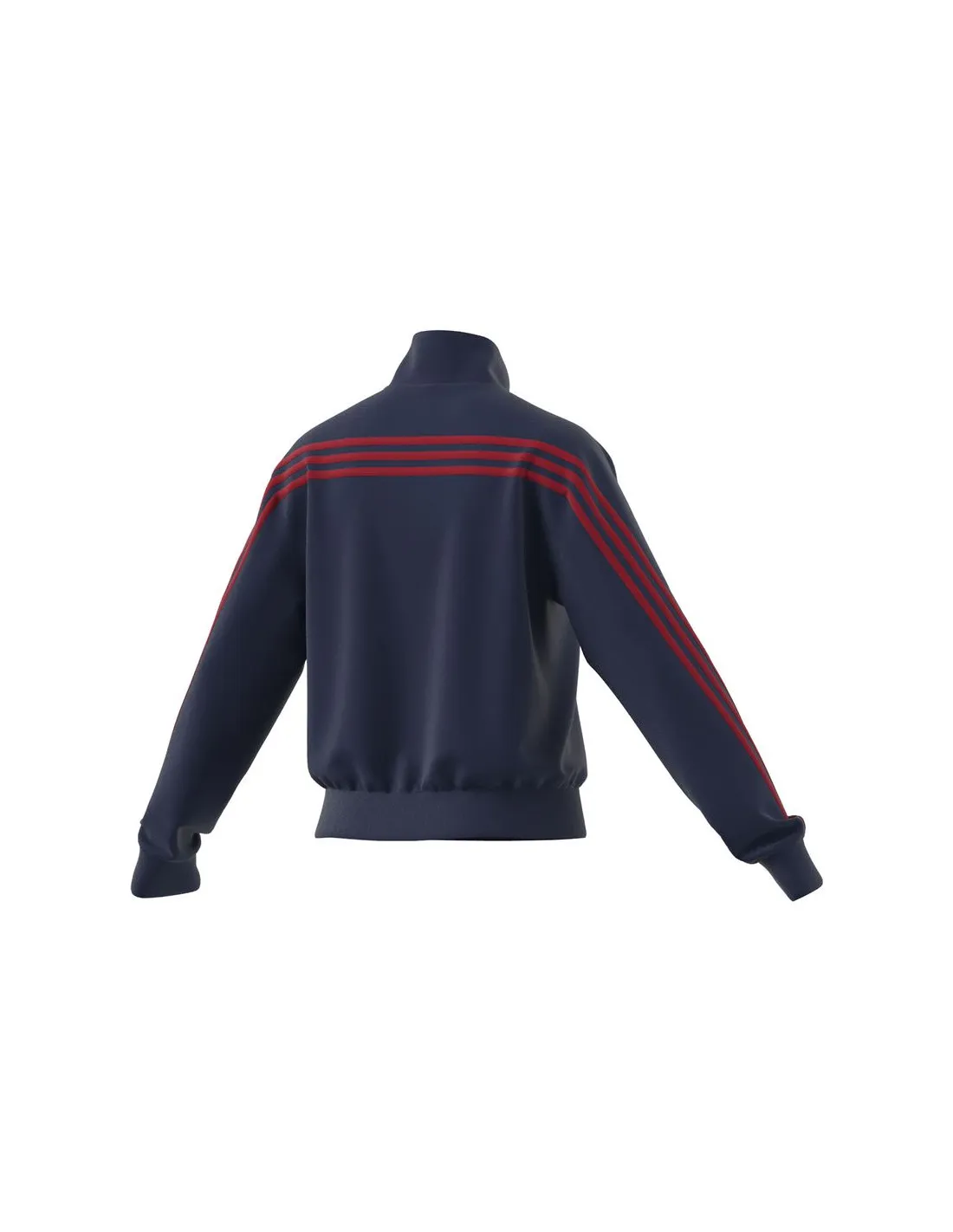 Chaqueta adidas Iconic Warpping 3 Bandas Snap Tracktop Mujer Azul Marino