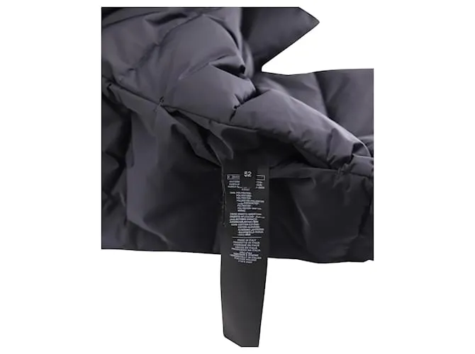 Chaqueta camisera acolchada Tom Ford en poliéster azul marino 