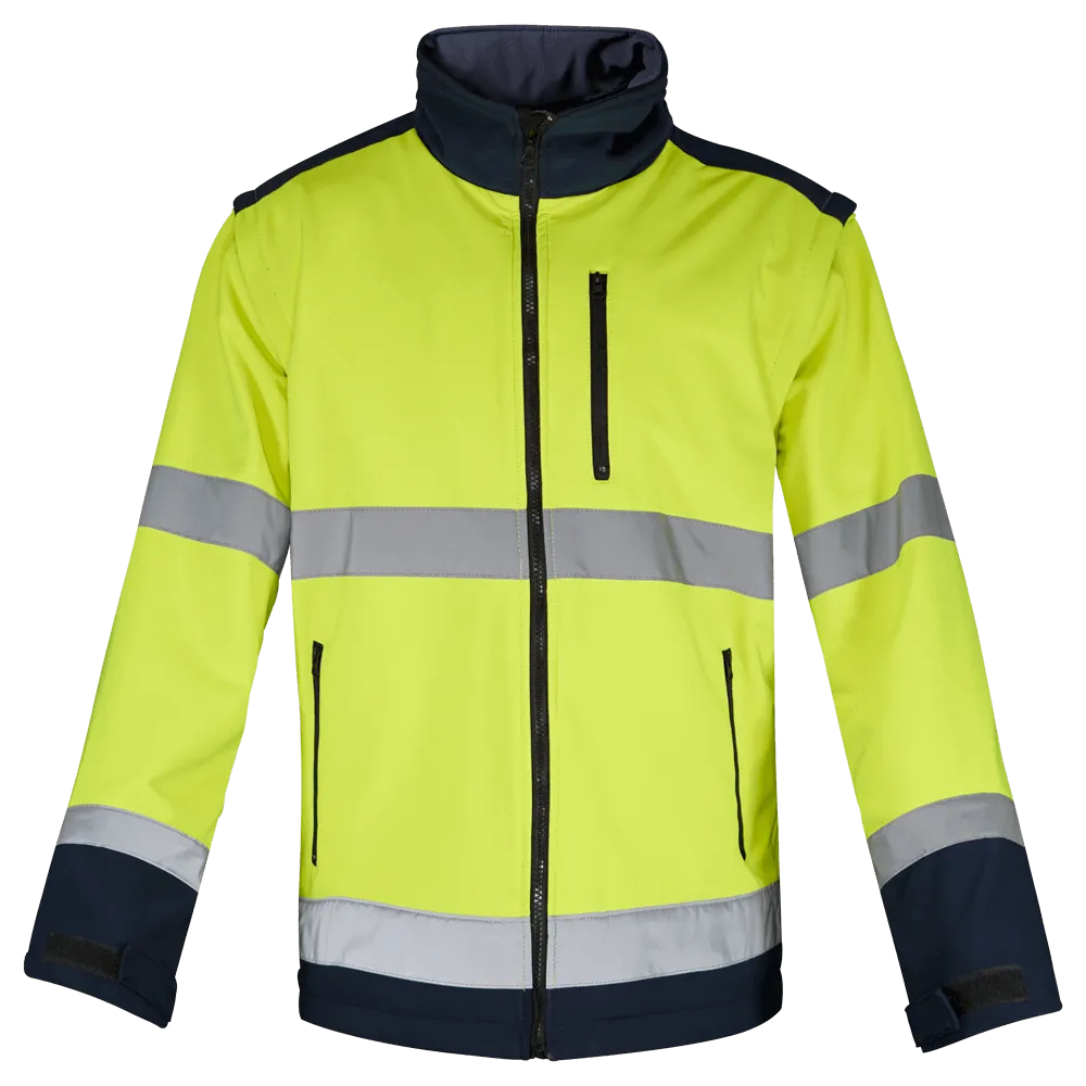 Chaqueta mangas desmontables Alta visibilidad