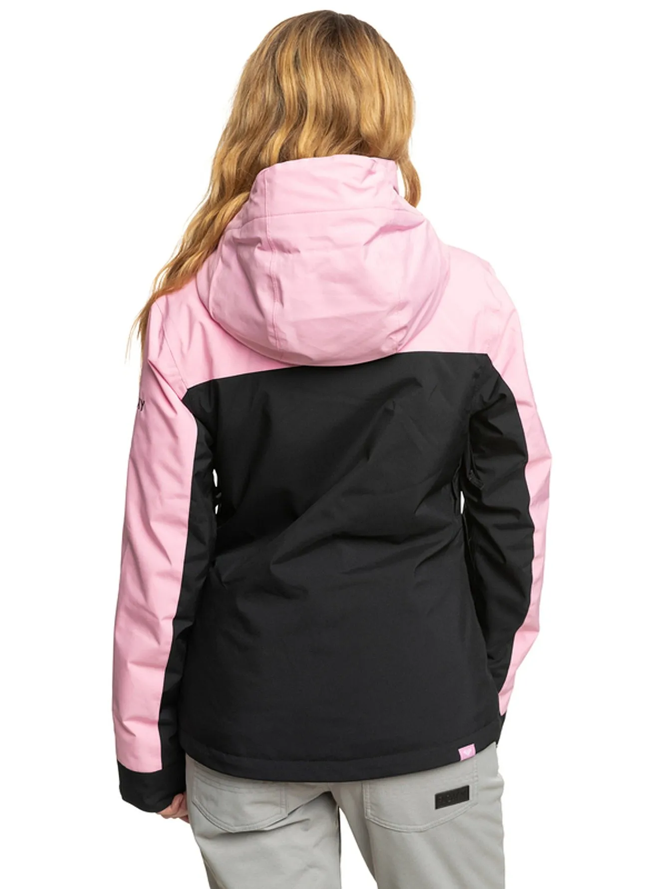 CHAQUETA ROXY FREE JET BLOCK  MGS0/PINK FROSTING  WOMEN´S