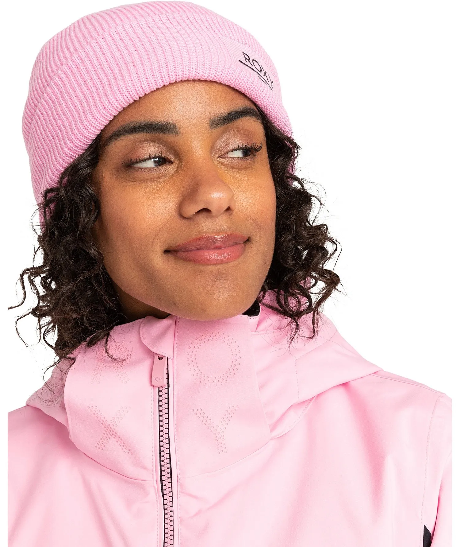 CHAQUETA ROXY FREE JET BLOCK  MGS0/PINK FROSTING  WOMEN´S