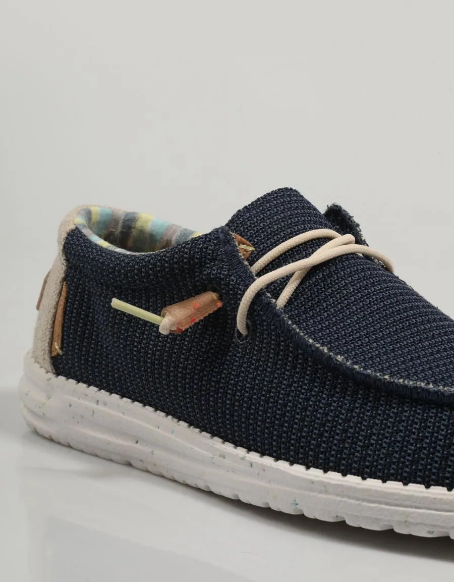  chaussures sportives DUDE Wally en Bleu marine 82113