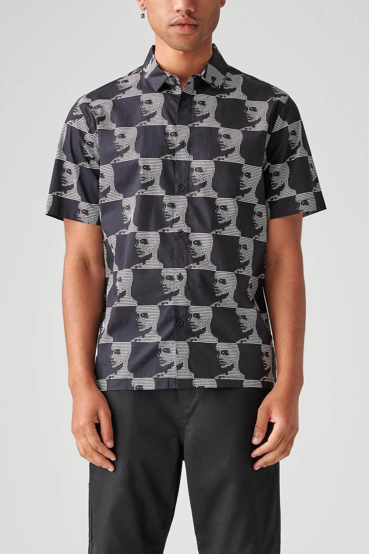 CIRCUITS SS SHIRT  BLACK
