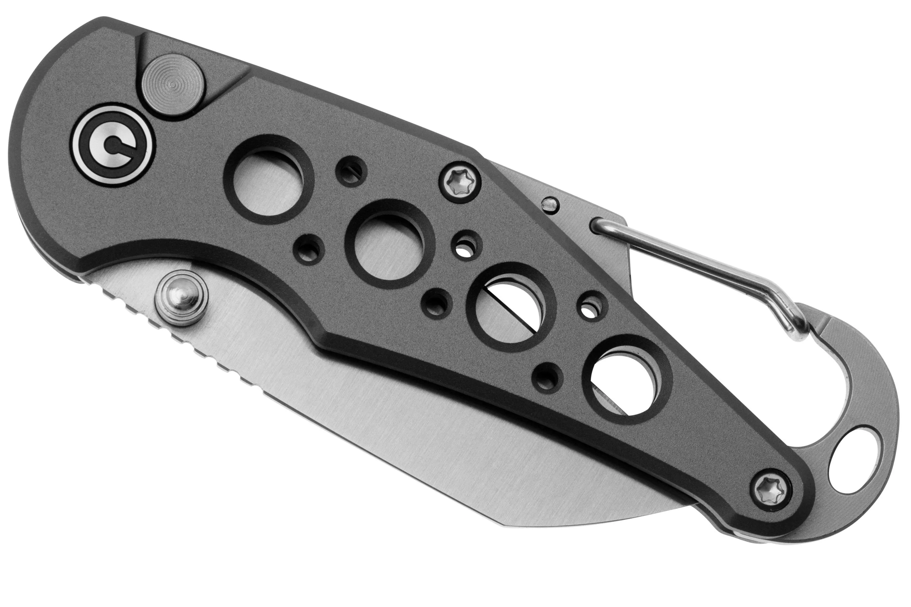 CIVIVI PRAGMA C23062B2 SATIN, GREY ALUMINIUM, NAVAJA