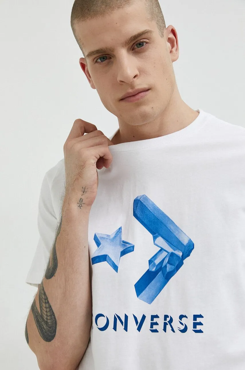 CONVERSE CRYSTALLIZED STAR CHEVRON GRAPHIC TSHIRT