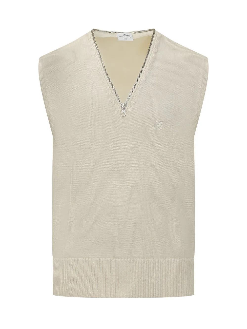COURREGES Vest with Logo