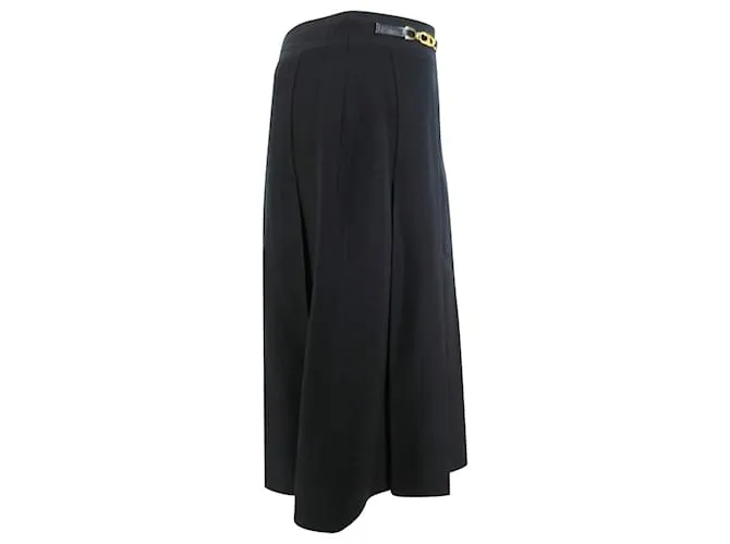 Céline CELINE Ropa Accesorios Dorados Falda Talla S Negro 