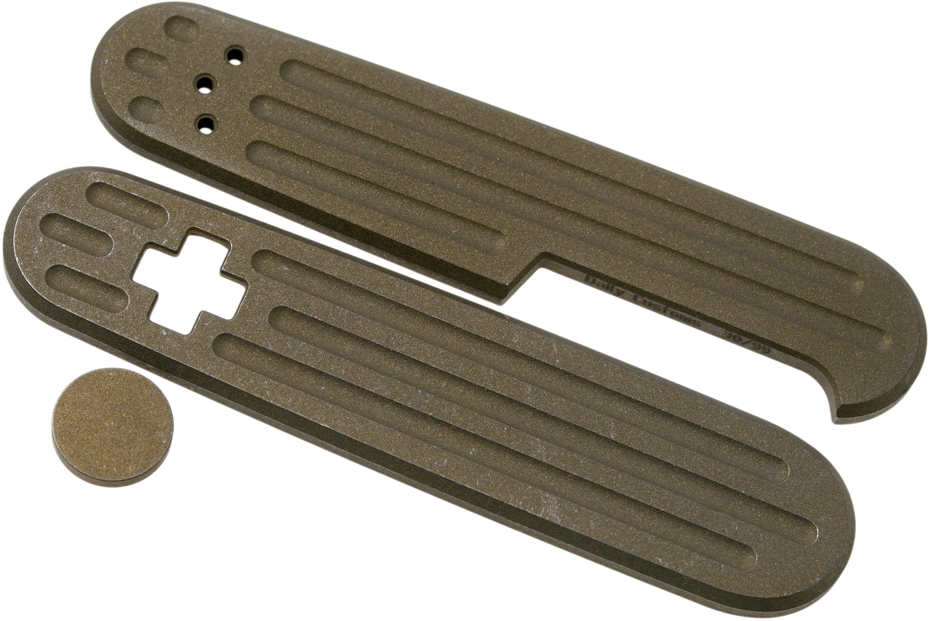 Daily Customs 91.3 Fluted Pattern, Rusty Titanium P10012445 cachas Victorinox