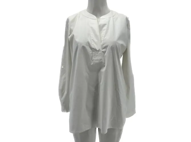 DIANE VON FURSTENBERG Tops T.US 4 Algodón Blanco 