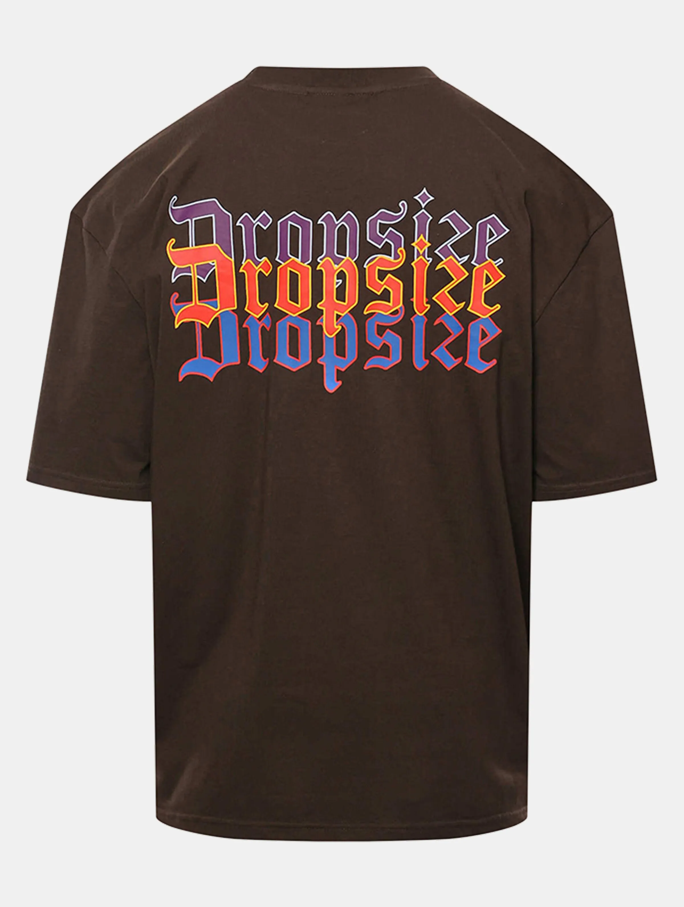 DROPSIZE HEAVY OVERSIZE TRIPLE LOGO TSHIRTS
