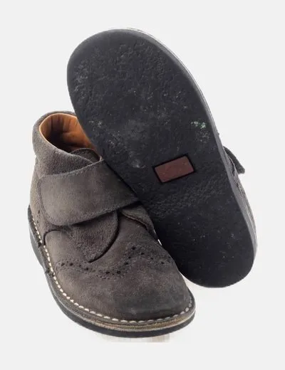 Eli Botín gris velcro