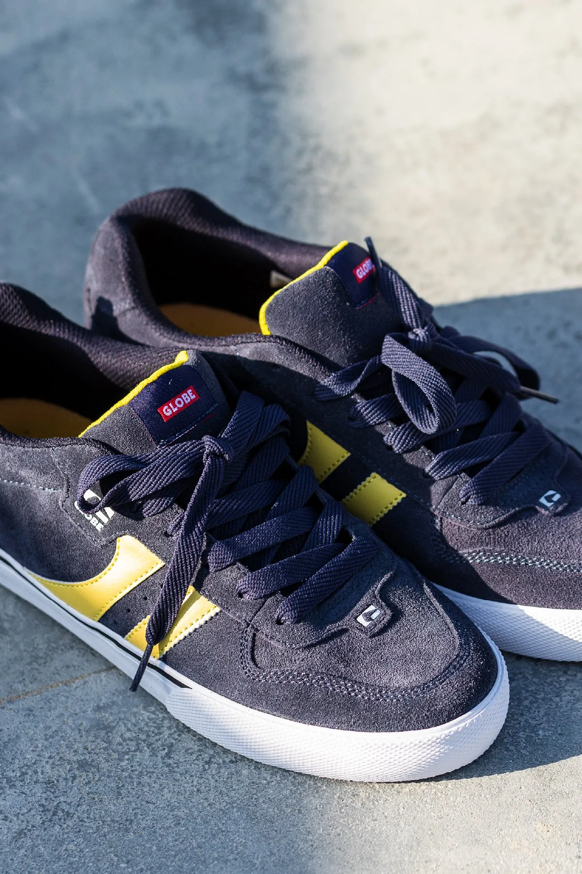 ENCORE 2  NAVY/PALE YELLOW  SKATE SHOES