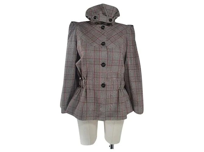 Escada Chaquetas Castaño Multicolor 