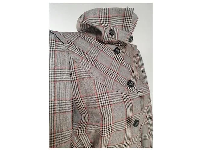 Escada Chaquetas Castaño Multicolor 