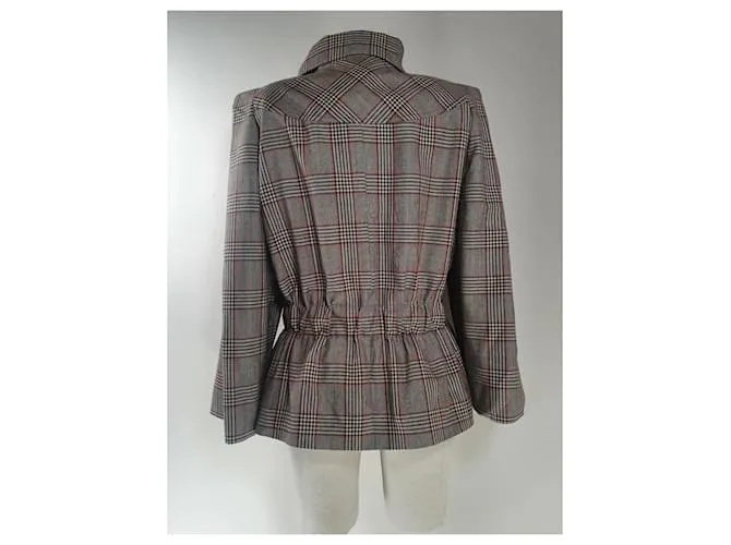 Escada Chaquetas Castaño Multicolor 