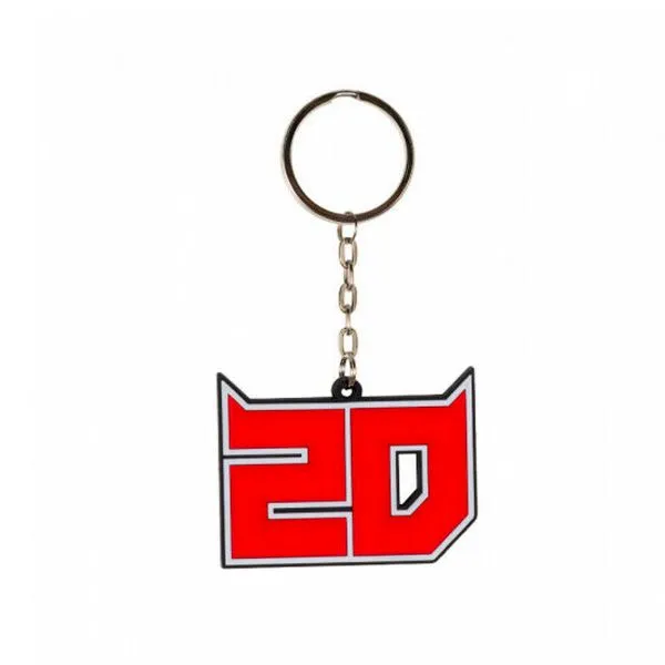 FABIO QUARTARARO 20 Keyring Red 