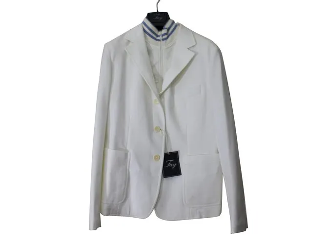 Fay Chaquetas Blanco 