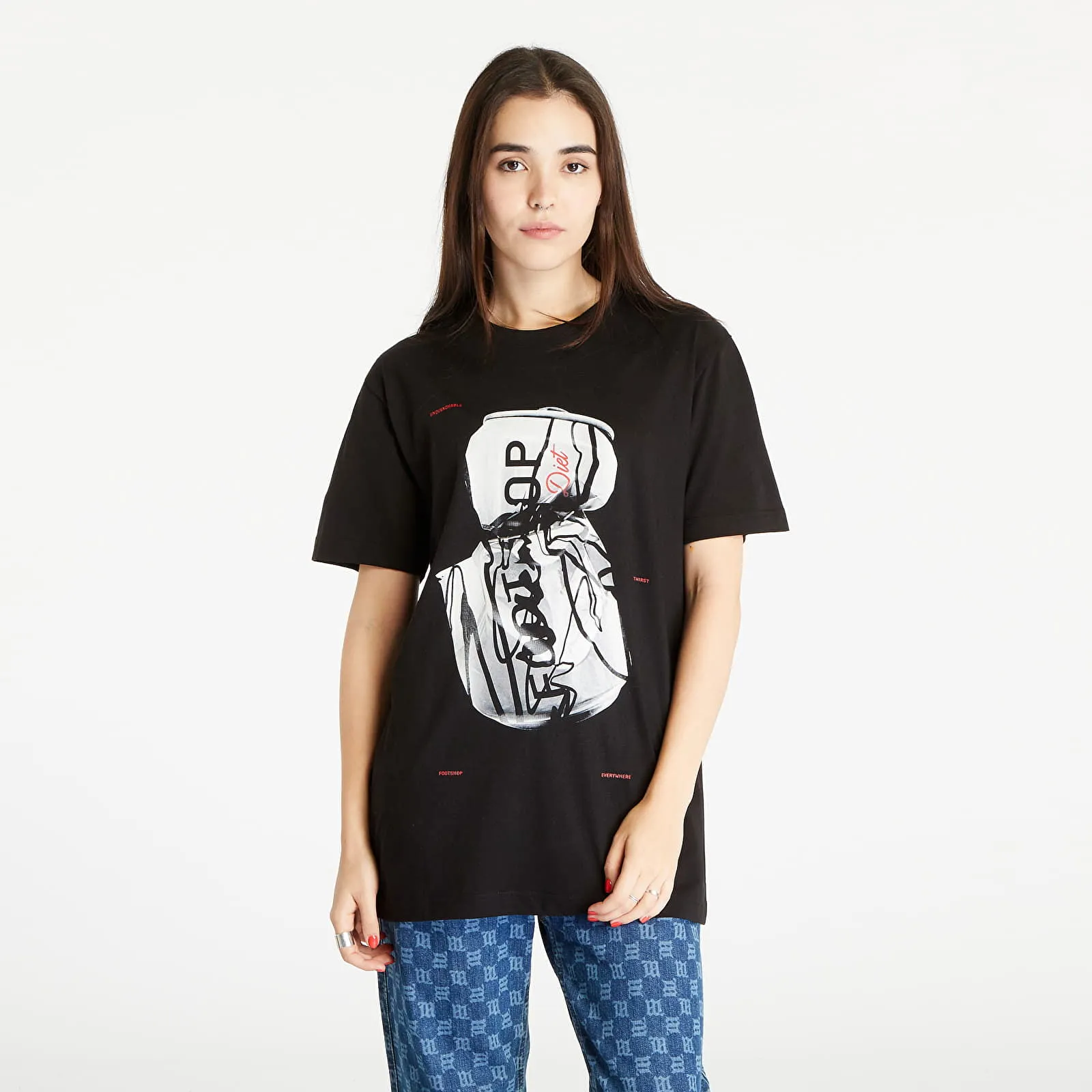 Footshop Stay Thirsty Light Black