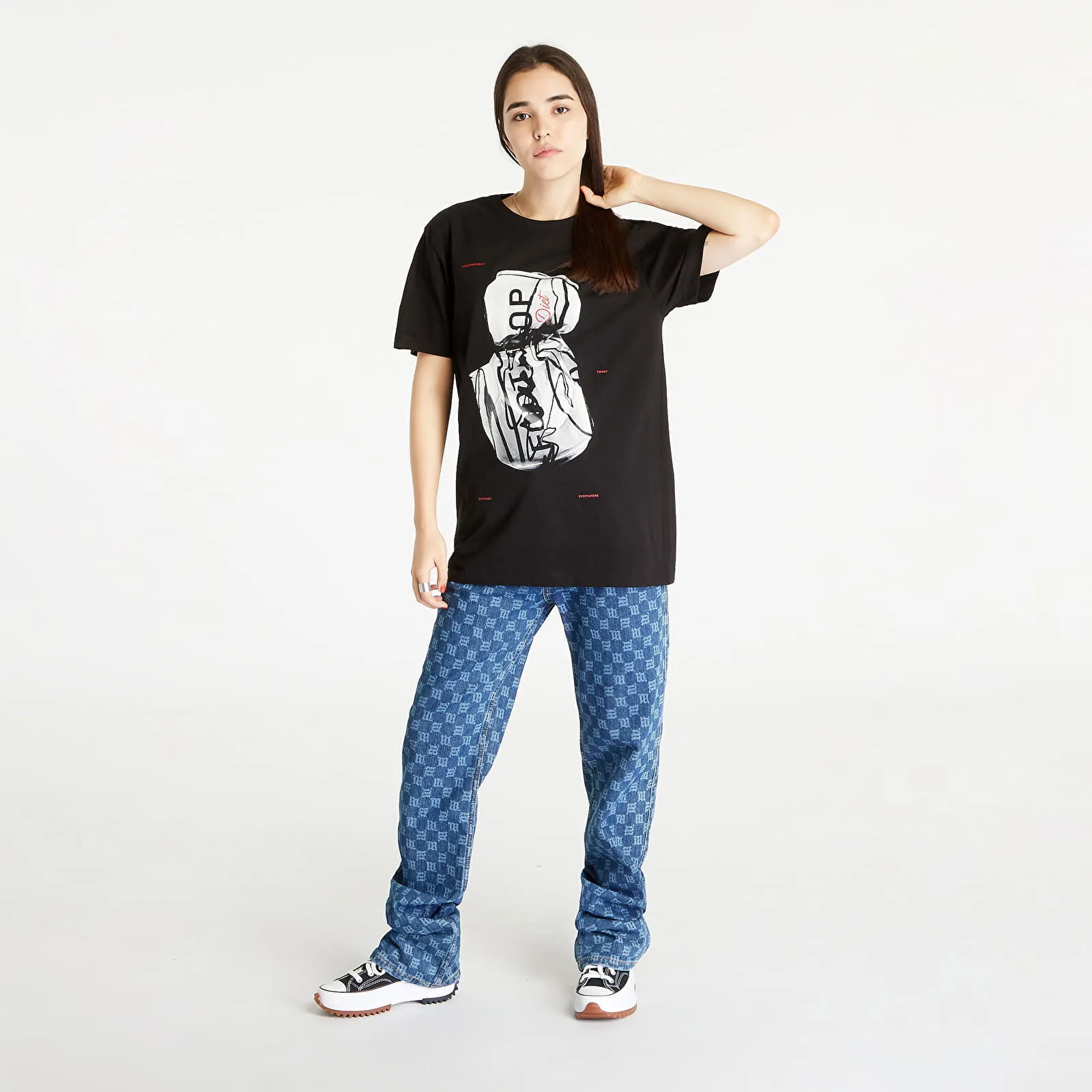Footshop Stay Thirsty Light Black