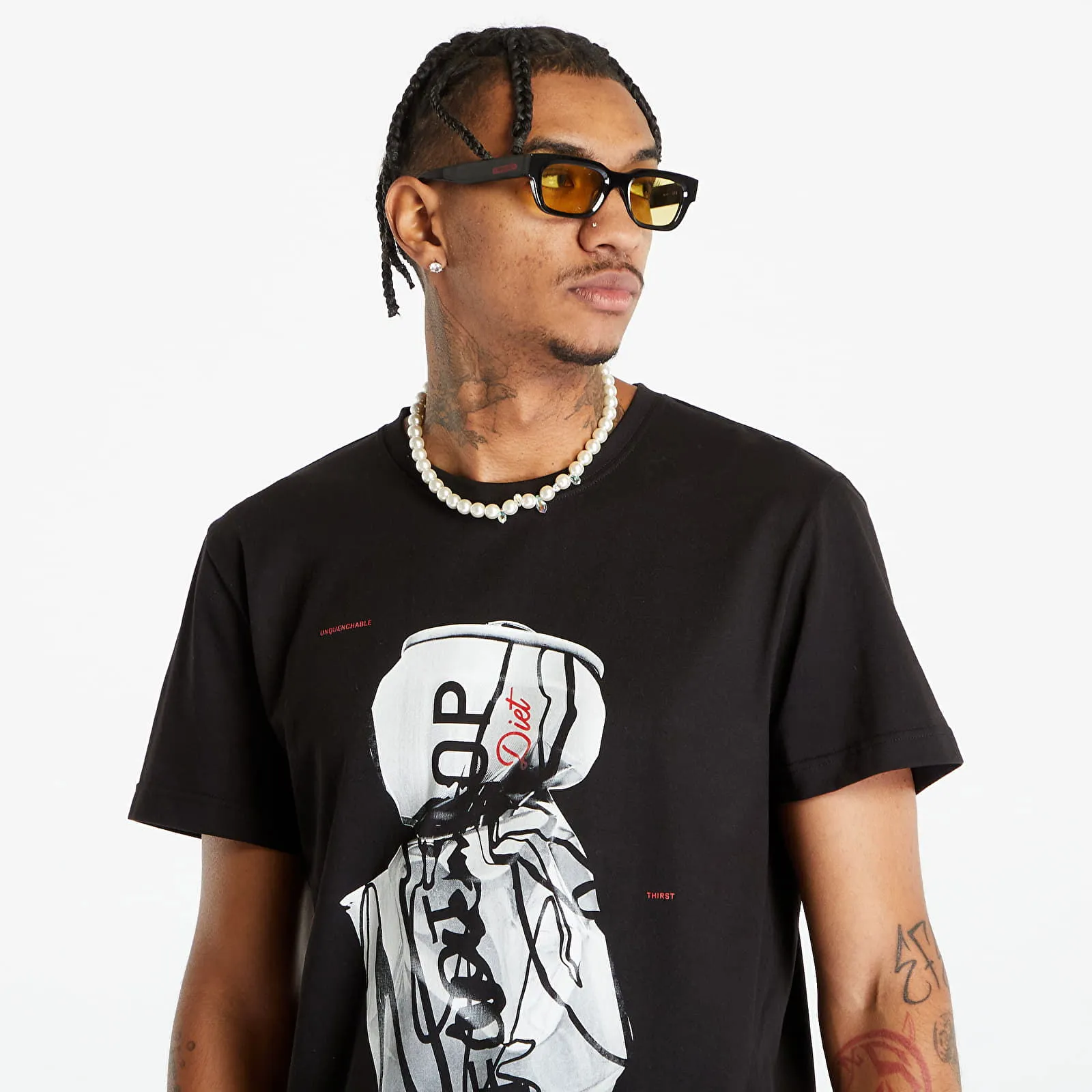 Footshop Stay Thirsty Light Black
