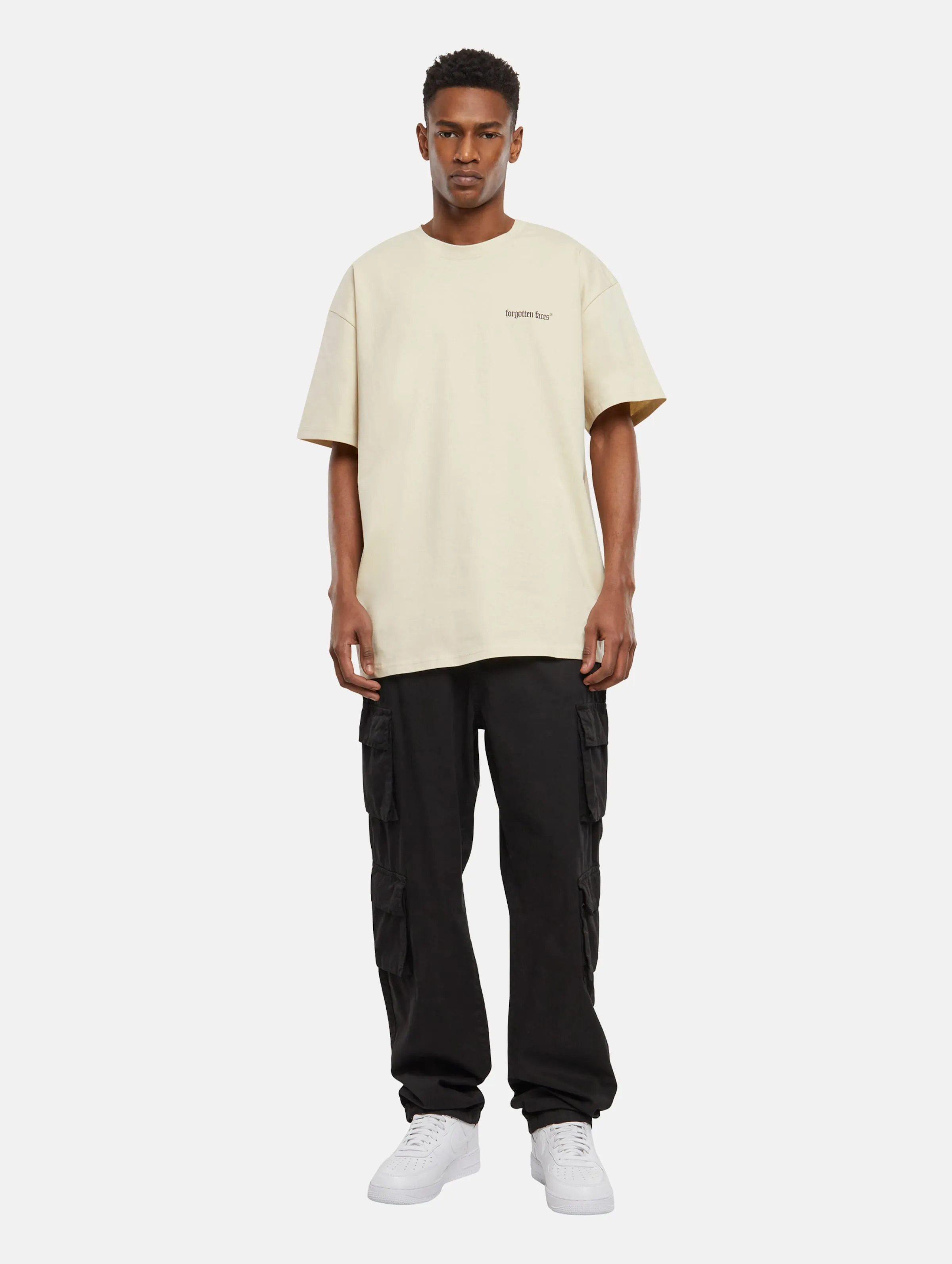 FORGOTTEN FACES BUTTERFLY FLOWERS OVERSIZE TSHIRTS