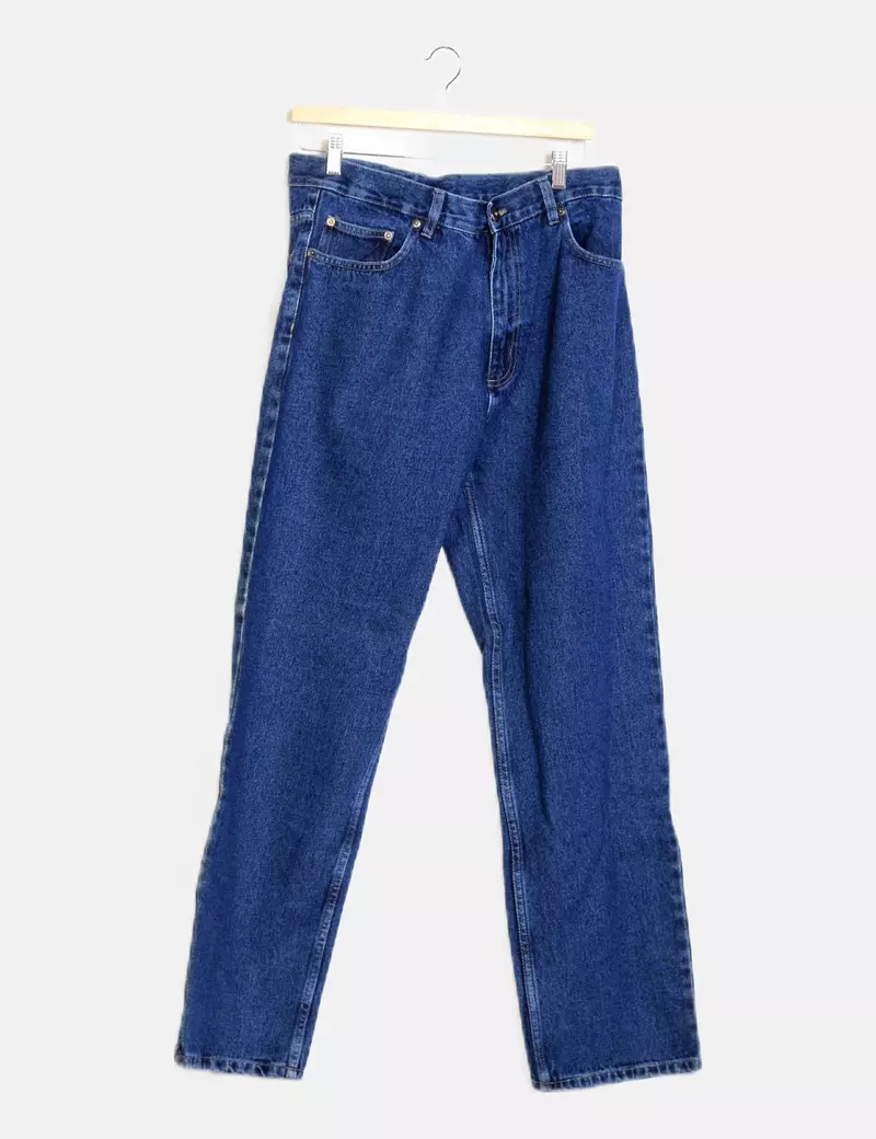 George Jeans denim azul recto