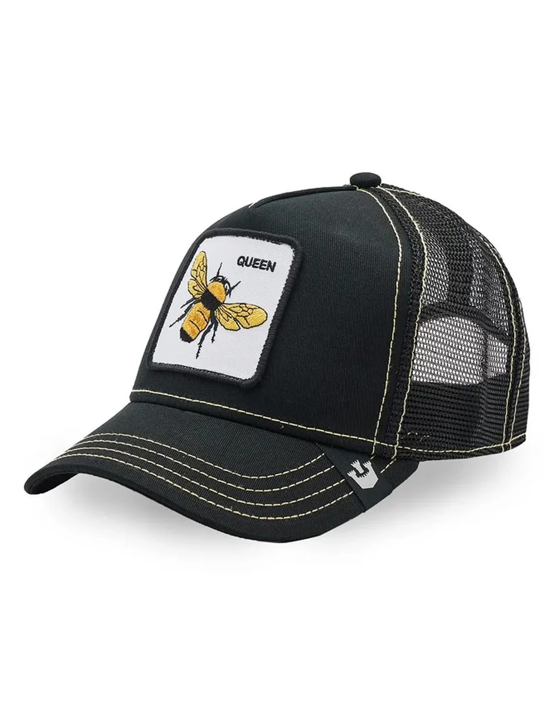 GORRA GOORIN BROS QUEEN NEGRA PARCHE FRONTAL  ECOOL