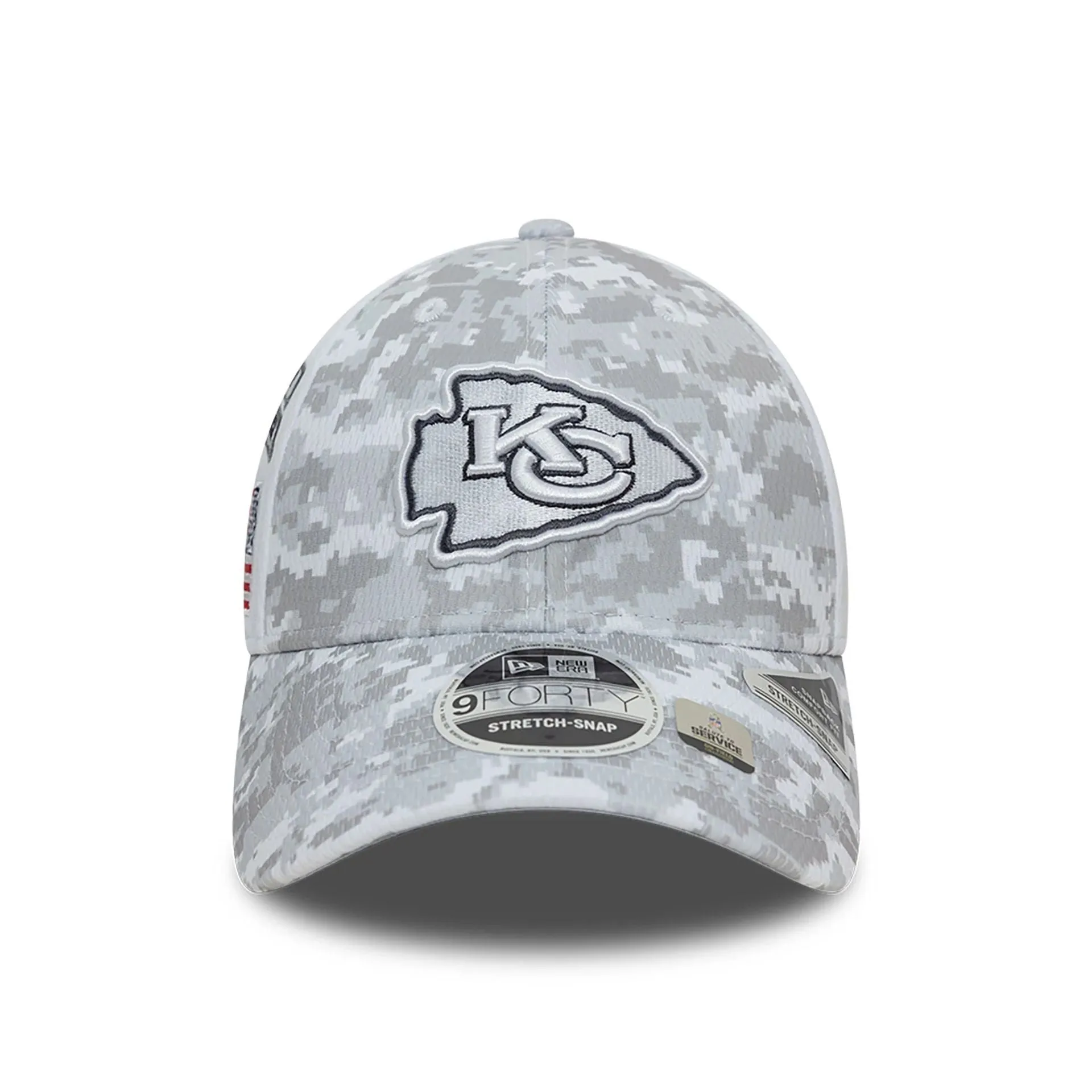 Gorra Kansas City Chiefs NFL Salute To Service 2024 9FORTY Stretch Snap 