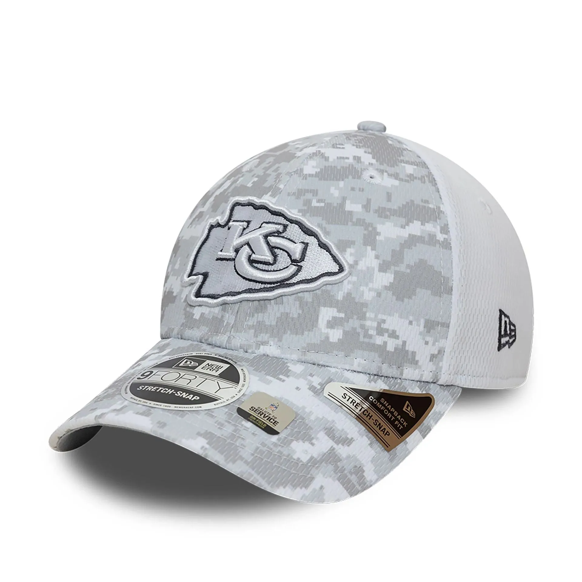 Gorra Kansas City Chiefs NFL Salute To Service 2024 9FORTY Stretch Snap 