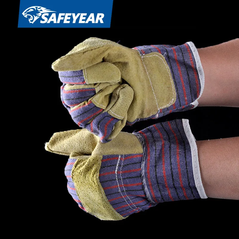 GUANTES DE TRABAJO DE CUERO PARA TRABAJO PESADO FL1008