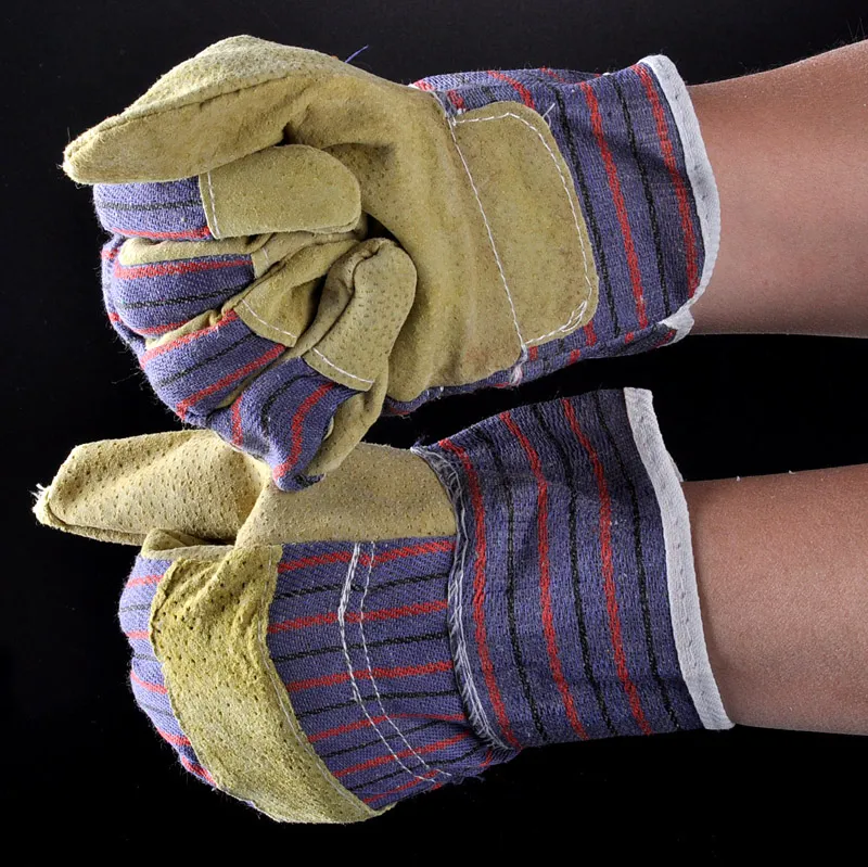 GUANTES DE TRABAJO DE CUERO PARA TRABAJO PESADO FL1008