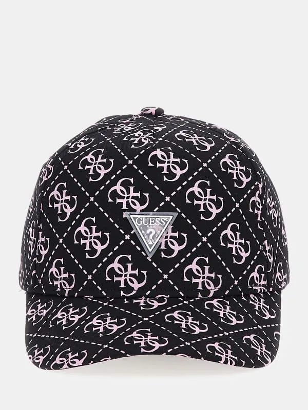 GUESS All Over 4G Logo Baseball Cap