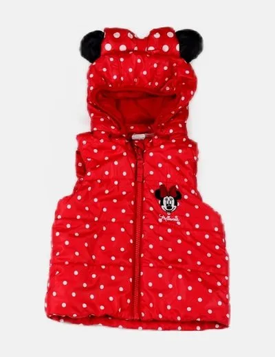 H&M Chaleco rojo dots