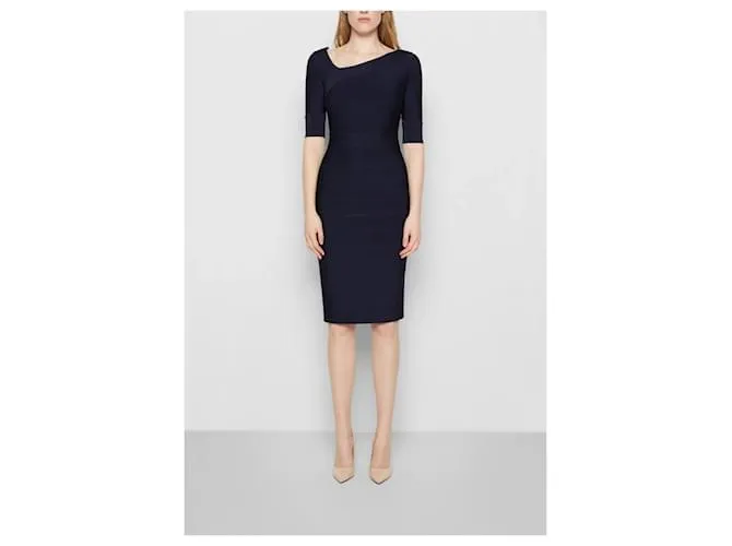 Herve Leger Vestidos Azul marino 