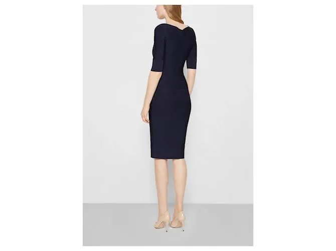 Herve Leger Vestidos Azul marino 
