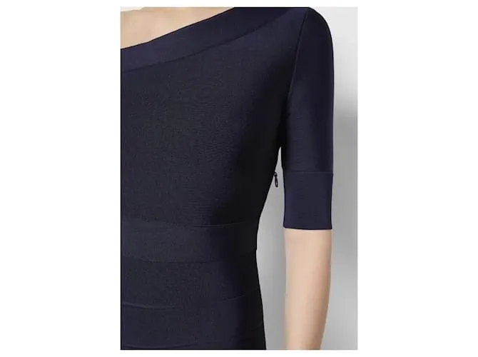Herve Leger Vestidos Azul marino 