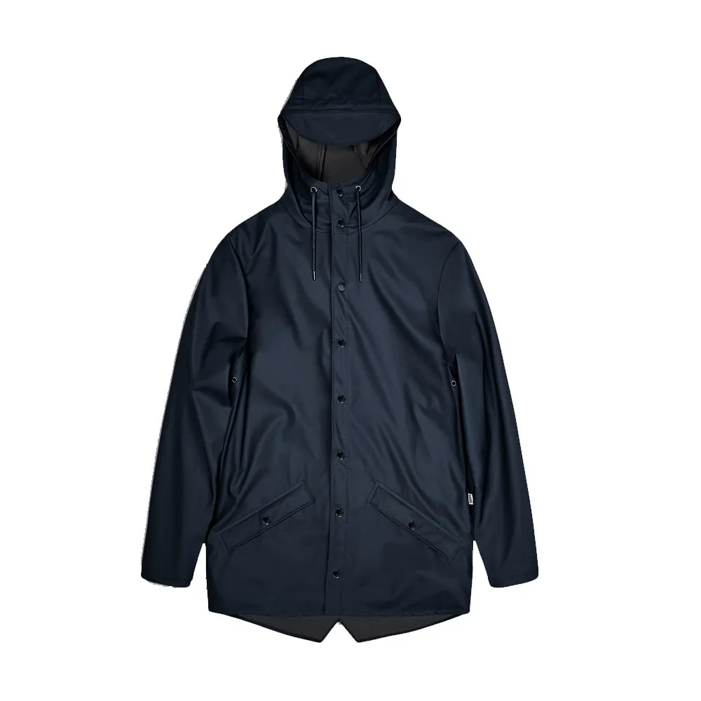 Impermeable Unisex RAINS 12020 Long Jacket Color Marino