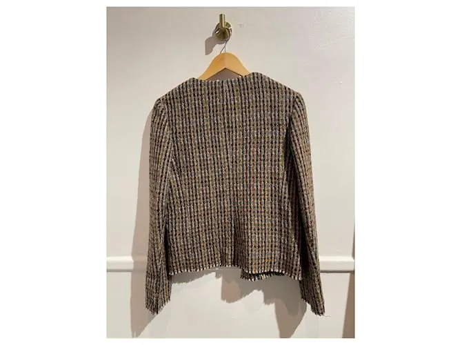 ISABEL MARANT ETOILE Chaquetas T.Internacional L Lana Castaño 