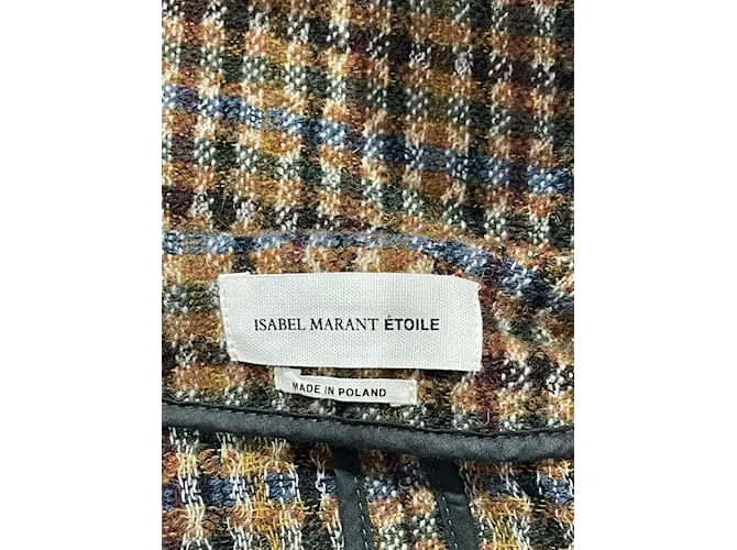 ISABEL MARANT ETOILE Chaquetas T.Internacional L Lana Castaño 