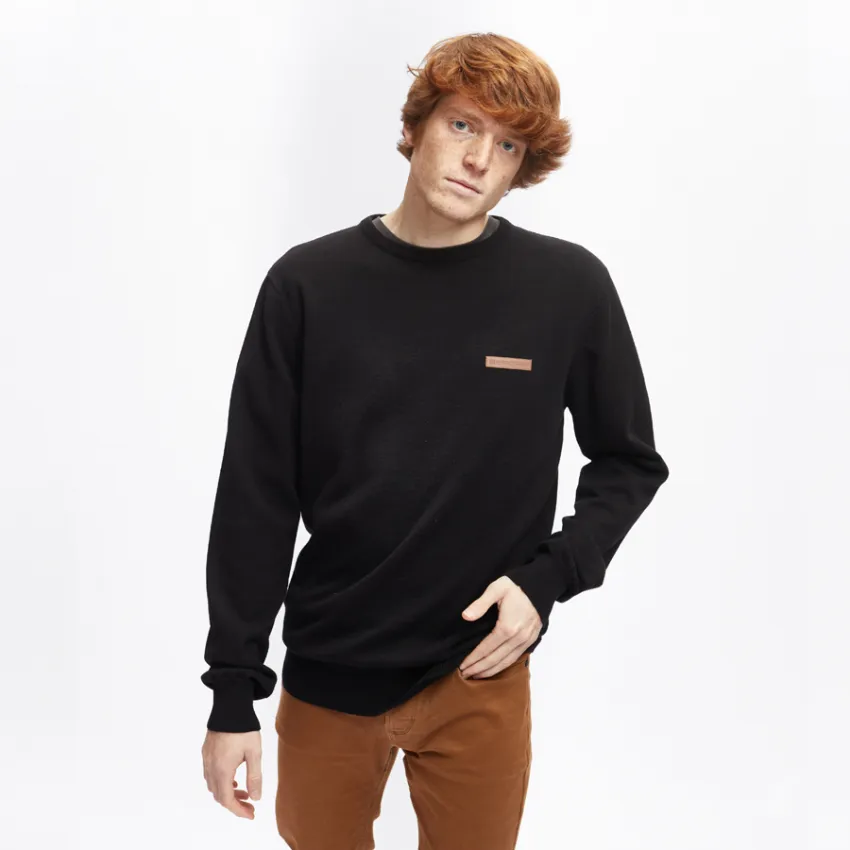 JERSEI PUNTO HYDROPONIC HOMBRE CUELLO REDONDO CLáSICO BILOXI BLACK REF. KN00101 NEGRO