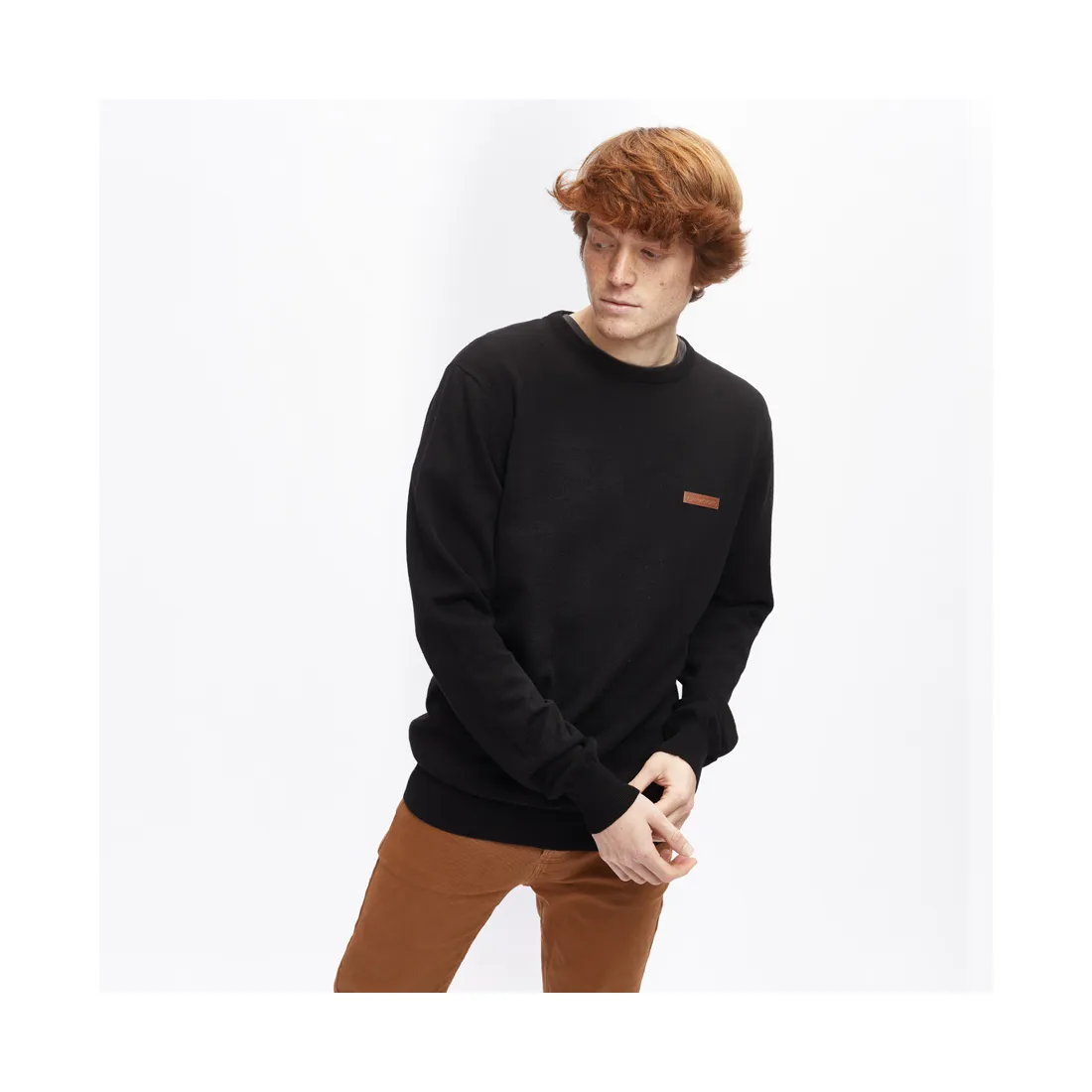 JERSEI PUNTO HYDROPONIC HOMBRE CUELLO REDONDO CLáSICO BILOXI BLACK REF. KN00101 NEGRO
