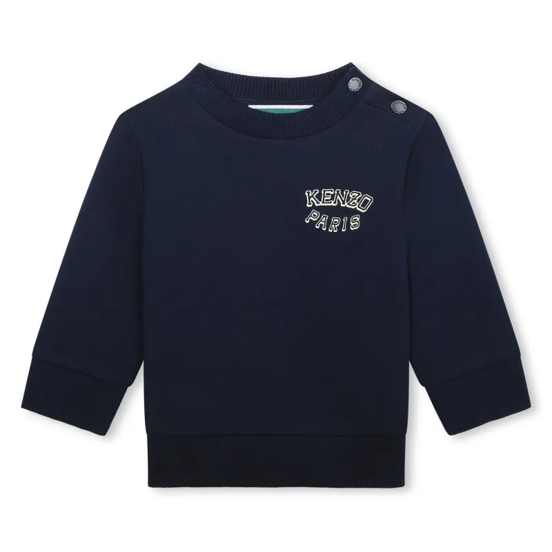 KENZO KIDS Suéter de muletón de algodón