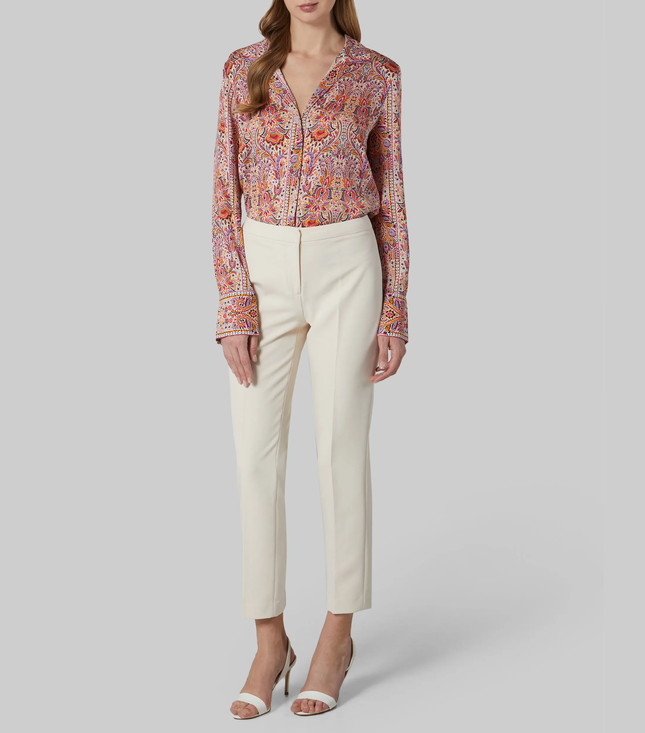 Kobi Halperin Blusa Estampada Manga Larga Mujer
